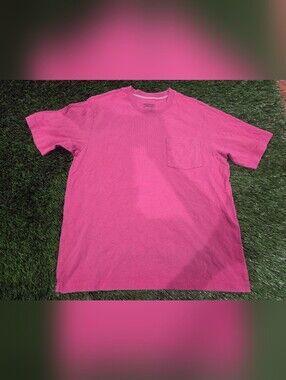 Patagonia Men's Bright Pink Pocket Tee